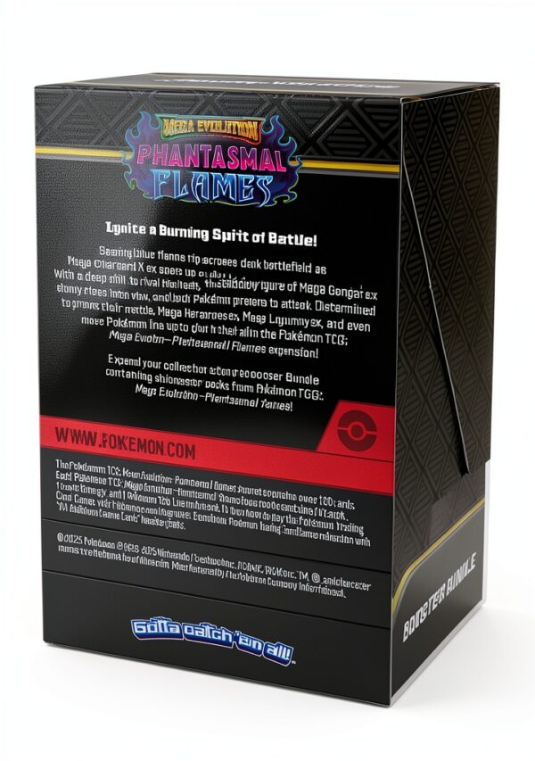 Pokémon TCG Booster Bundle Mega Evolution Phantasmal Flames-1