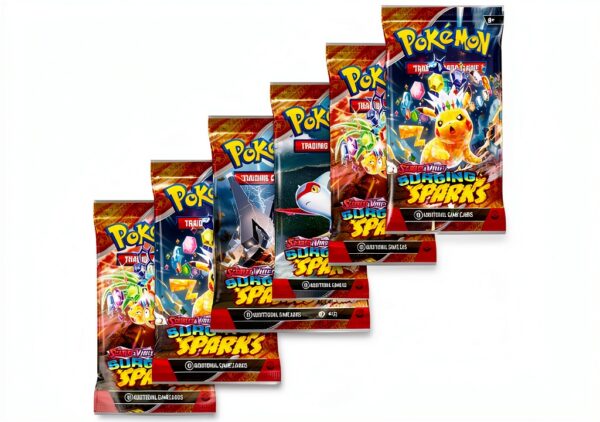 Pokemon TCG Surging Sparks Booster Bundle 6 Packs-5
