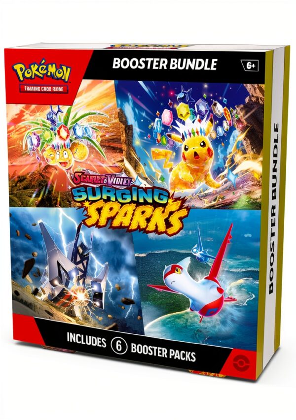 Pokemon TCG Surging Sparks Booster Bundle 6 Packs-1