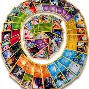 Pokemon Trading Cards Rare Holos Collectible Game Deck-0