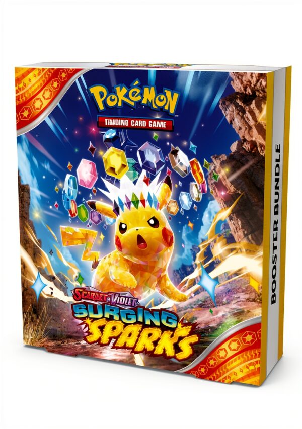 Pokemon TCG Surging Sparks Booster Bundle 6 Packs-4