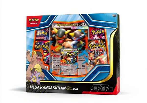 Mega Kangaskhan ex Box Pokémon TCG Collectible Card Game-2