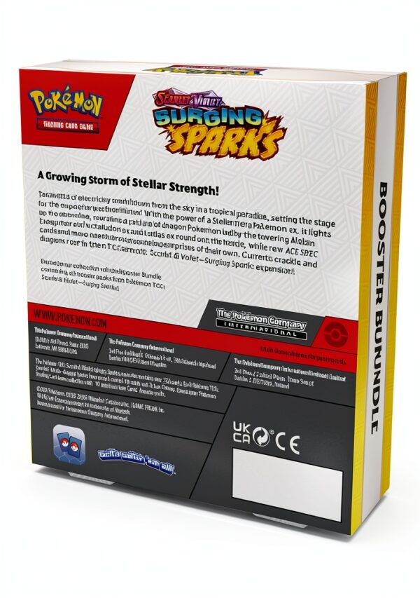 Pokemon TCG Surging Sparks Booster Bundle 6 Packs-3