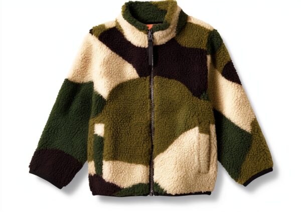 Amazon Essentials Boys Fleece Jacket Faux Sherpa Lined-0