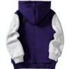 Kids Fleece Jacket Warm Hooded Zipper Boys Girls Outdoor-1