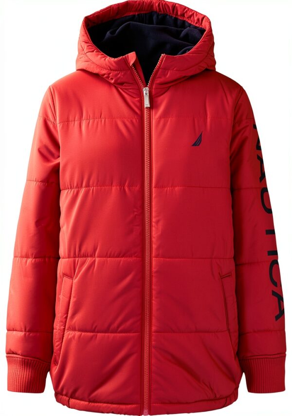 Nautica Boys Fleece Jacket Water Resistant Polyester Sizes-0