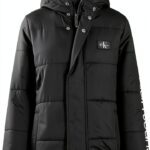 Calvin Klein Boys Fleece Jacket Water Resistant Polyester-0