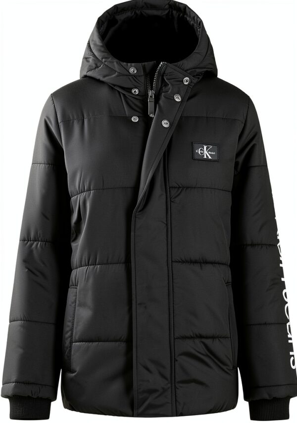 Calvin Klein Boys Fleece Jacket Water Resistant Polyester-0