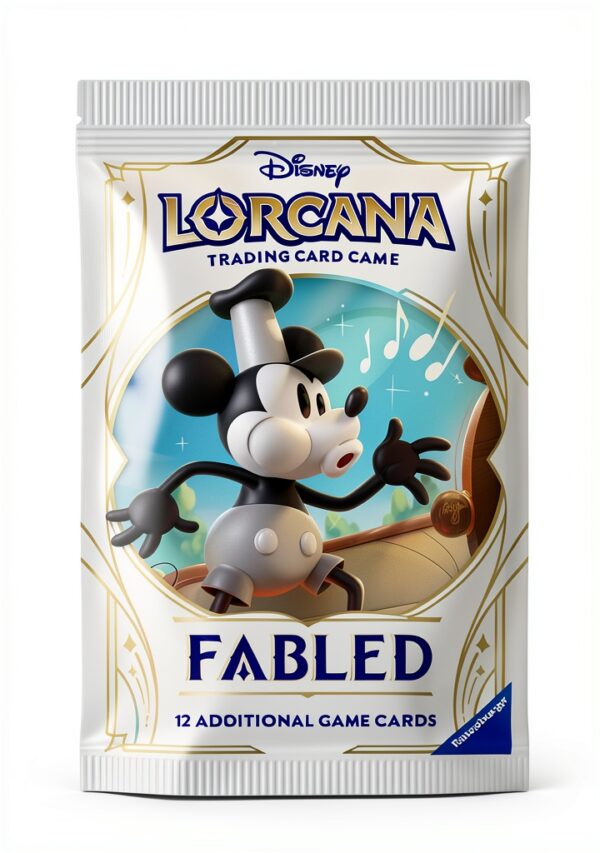 Disney Lorcana Booster Pack Ravensburger Collectible Cards-1
