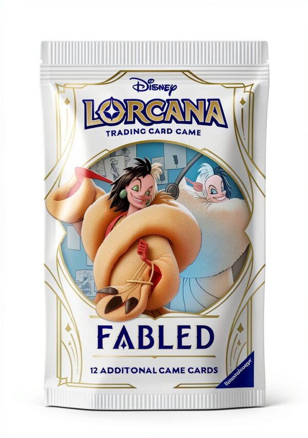 Disney Lorcana Booster Pack Ravensburger Collectible Cards-2