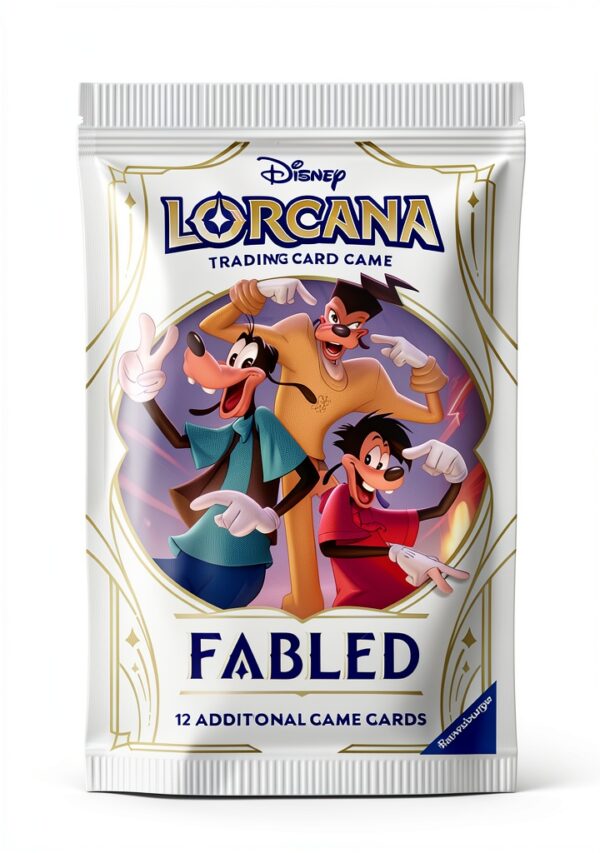 Disney Lorcana Booster Pack Ravensburger Collectible Cards-0