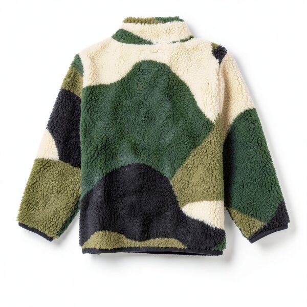 Amazon Essentials Boys Fleece Jacket Faux Sherpa Lined-2