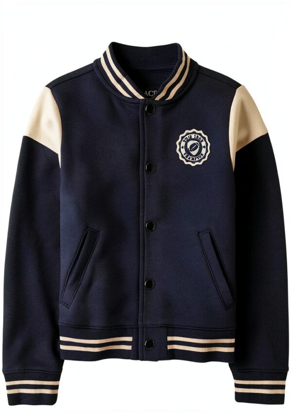 Boys Fleece Jacket The Childrens Place Snap Front Tidal-0