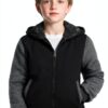AlisOker Boys Fleece Lined Jacket Soft Warm Hoodie-0