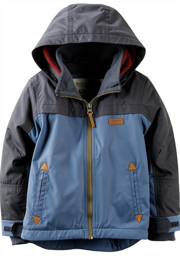 Carters Boys Fleece Jacket Zipper Closure Winter Warm-0