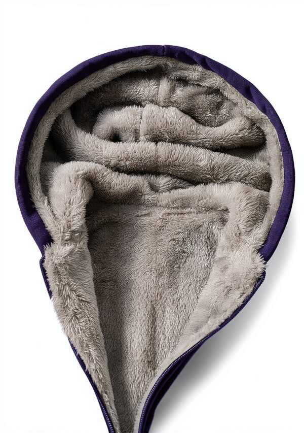 Kids Fleece Jacket Warm Hooded Zipper Boys Girls Outdoor-3