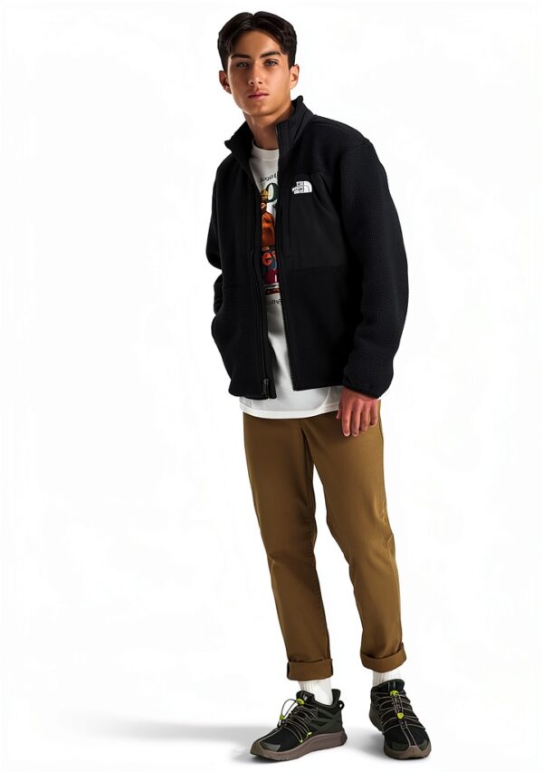 Boys Fleece Jacket The North Face Recycled Polyester Yumiori-4