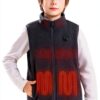 ORRNIKKO Kids Heated Fleece Vest 4 Zone Heating Fast-0