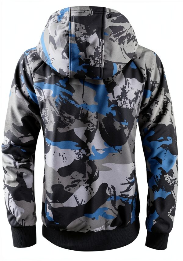 Boys Fleece Hoodie Soft Fur Lined Warm Zip Up Jacket-2