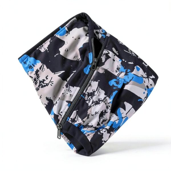 Boys Fleece Hoodie Soft Fur Lined Warm Zip Up Jacket-4