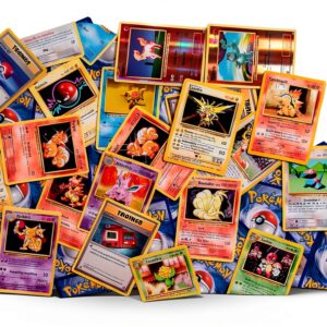Pokemon Cards Bundle 50 Assorted Cards Deck Box-0