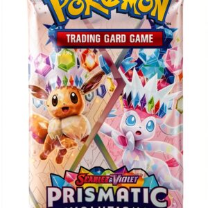 Pokemon Scarlet Violet Prismatic Evolutions Booster Pack-0