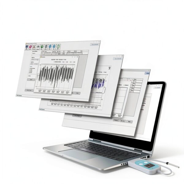 Tzone Temperature Humidity Data Logger Industrial Use LCD-5