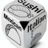 Allpeak Date Night Dice Alloy Food Decision Couples Gift-0