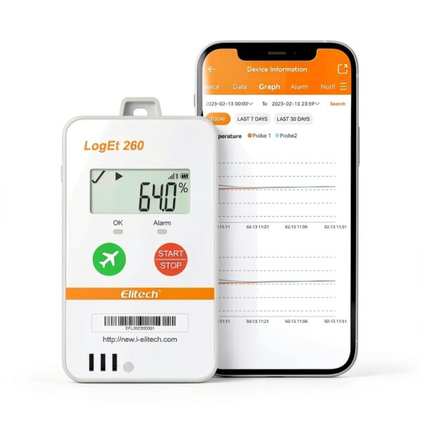 Elitech Loget260 Temperature Data Logger 4G Remote-1