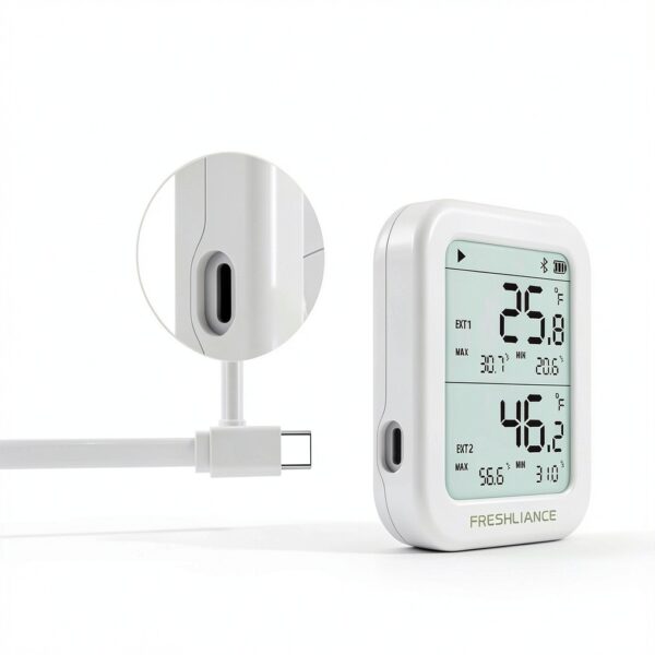 Freshliance Bluetooth Hygrometer TH30R-I Indoor Humidity-8