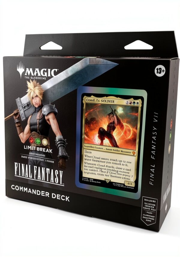Final Fantasy VII MTG Commander Deck 2025 Wizards of the-0