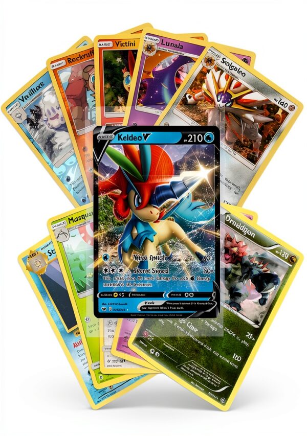Pokemon Cards Assorted Paper Collectible Card Game Teen-2