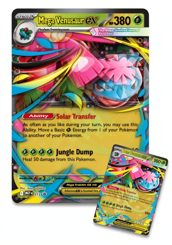 Mega Venusaur ex Premium Collection Pokemon TCG Booster-2