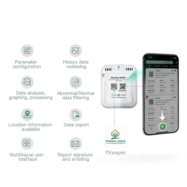 Freshliance Bluetooth Hygrometer TH30R-I Indoor Humidity-4
