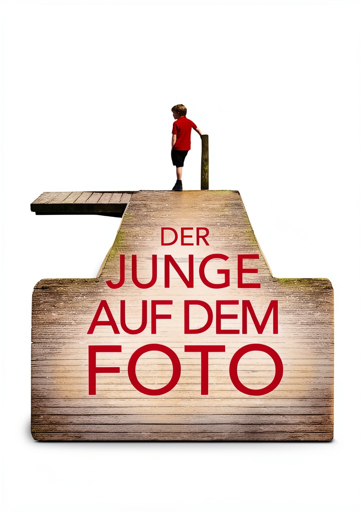 Installing German Thriller Kindle eBook by Bookouture, 362‑Page Action Adventure on a wooden desk