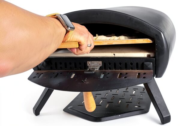 Pizza Oven Door Tomato Basil Stainless Steel for Bertello 16 Grande-3
