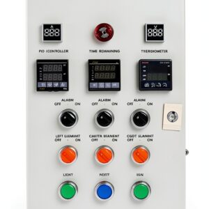 PCO504 Control Panel for Powder Coating Oven Auber – Light/Fan 240V-0